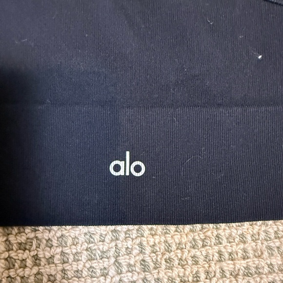 Alo Yoga Seamless Delight Bra Top – Black – Size Small - Picture 7 of 8